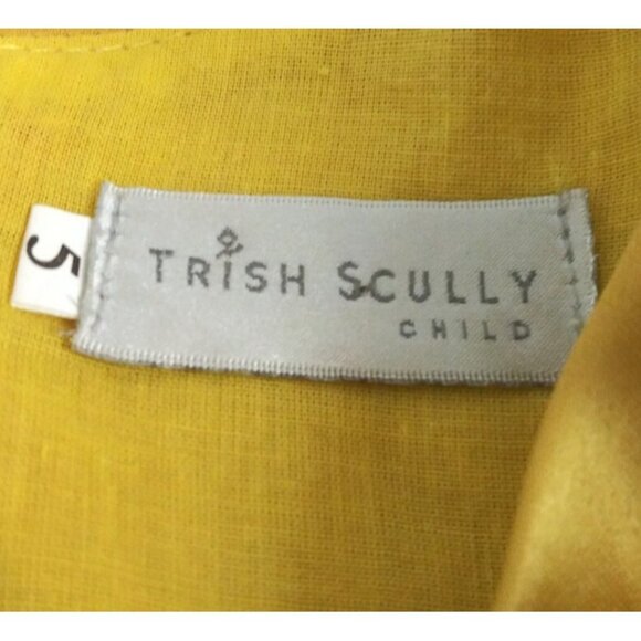 Trish Scully Child Bianca Sunflower Gown Dress Girls Size 5 - Picture 5 of 7